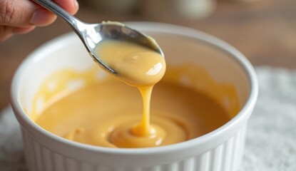 pouring milk into a glass