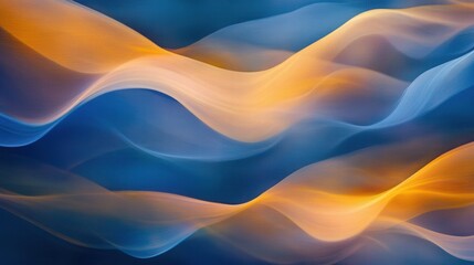 Obraz premium Abstract waves of color flowing across the background