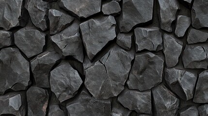 Fototapeta premium Dark stone wall texture background