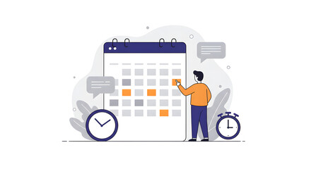 Calendar Planning Appointment Time Management