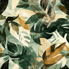 Tropical leaf pattern design © ULFAITA