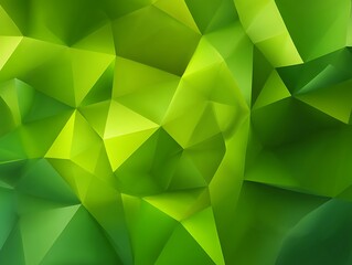 Obraz premium Organic Geometric Green Shading with Modern Aesthetic