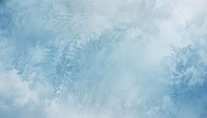 Fototapeta premium Dreamy light blue watercolor wash, soft texture, paint, serene
