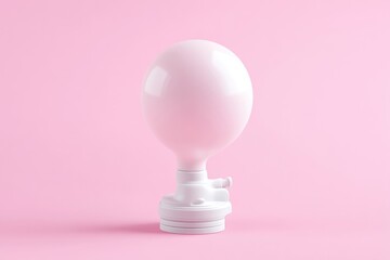 Pink medical balloon