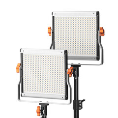 Fototapeta premium Professional lighting equipment isolated on white. Photo studio tool