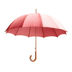 Crimson Shelter: An open crimson umbrella, a symbol of protection, stands out with its vibrant color. its detailed textures add visual interest, offering a sense of security and style.
