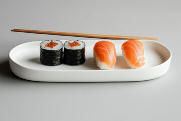 A row of identical mushrooms.