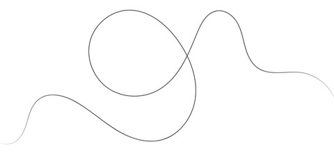 A captivating image featuring a series of interconnected, flowing lines creating organic curves and shapes.