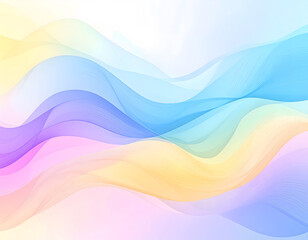 Fototapeta premium abstract colorful background with waves