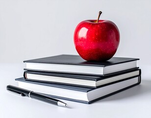 books and apple