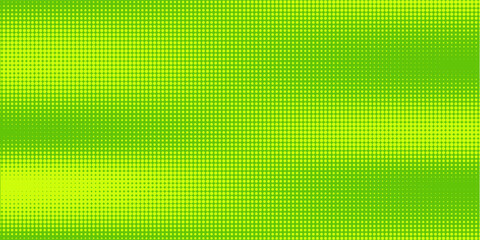 Dots halftone yellow green color pattern gradient texture background.