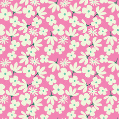Fototapeta premium seamless floral pattern