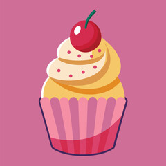 cup cake vector