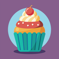 cup cake vector