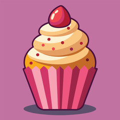 cup cake vector