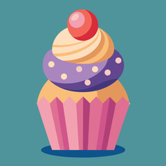 cup cake vector