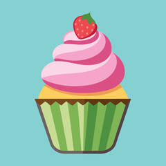 cup cake vector