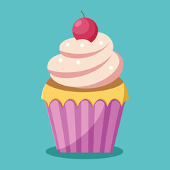 cup cake vector
