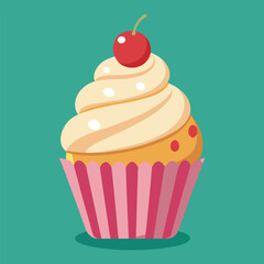 cup cake vector