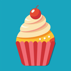cup cake vector