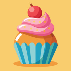cup cake vector