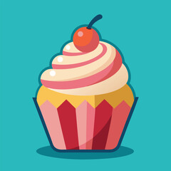 cup cake vector