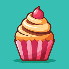 cup cake vector