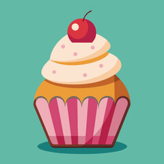 cup cake vector