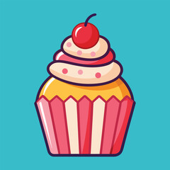 cup cake vector