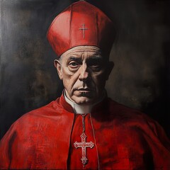 Portrait of a Cardinal