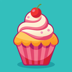 cup cake vector