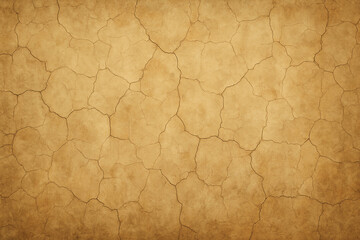 A close-up view of dry, cracked earth surfaces highlighting drought conditions