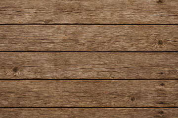 Naklejka premium Close-up view of textured wooden planks with rustic appearance. Ideal for backgrounds, templates, and design projects. Perfect for conveying warmth and natural beauty in visuals.