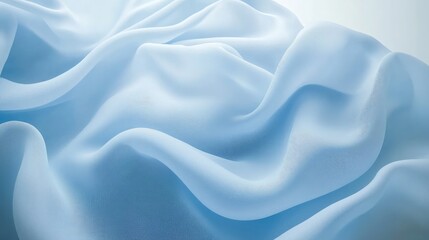 Obraz premium A soft baby blue solid background, great for minimal branding or design overlays