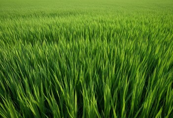 Close up of a green grass against the background of the sky