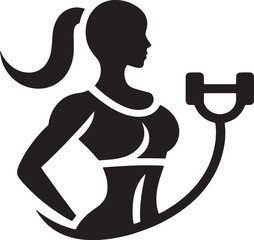 A healthy lifestyle is portrayed through a gym routine.