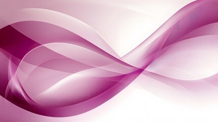 Abstract Pink and White Wave Background Design