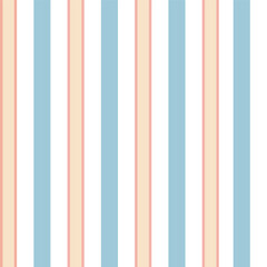 Seamless pattern with lines. Elegant vintage stripe background. Gentle pastel and blue color wallpaper for textile ang wrapping paper. Neutral simple backdrop for design.