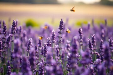 Naklejka premium Lavender Fields of Dreams