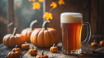 Ready-to-Serve Pumpkin Ale for Fall Tasting