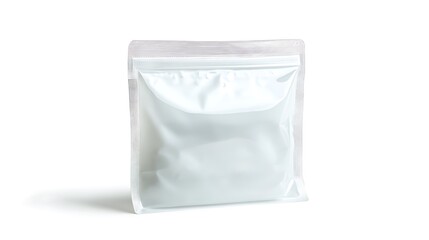White StandUp Pouch Packaging.