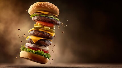 Elevated Flavor, The Art of the Floating Burger