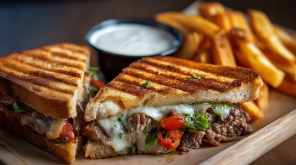 Melt & Sizzle, The Ultimate Grilled Sandwich, cheesy and crispy