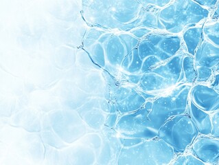 Obraz premium Clear Blue Liquid Texture