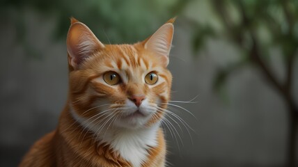 Fototapeta premium close up of a cat