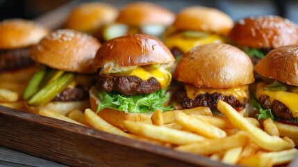 Small Buns, Big Flavor, A Rustic Fast-Food Lineup