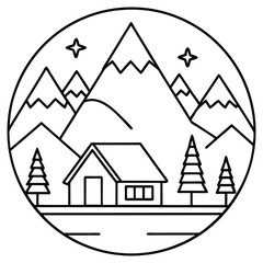 house icon vector illustration