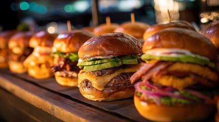 The Burger Bar Lineup, A Flavor for Every Craving