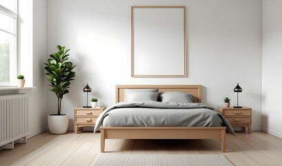 Modern Bedroom Interior with Cozy Furnishings