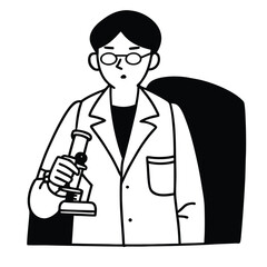 scientist in laboratory